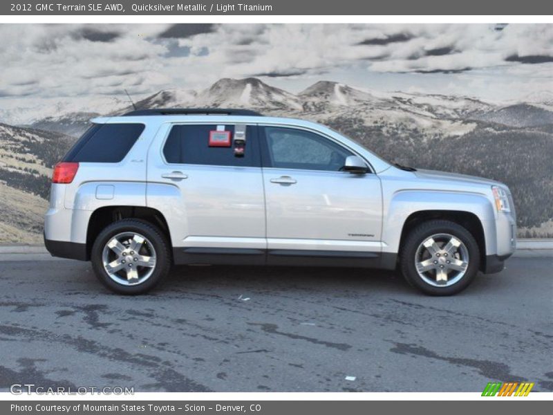 Quicksilver Metallic / Light Titanium 2012 GMC Terrain SLE AWD