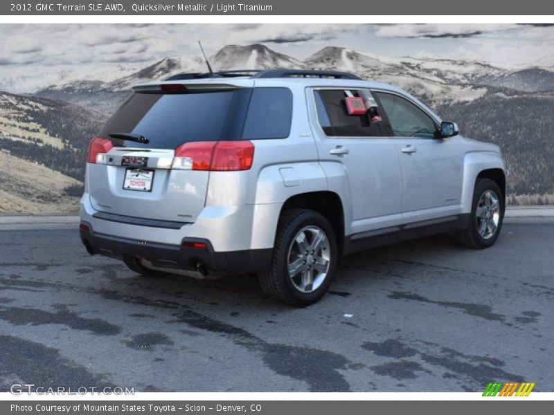 Quicksilver Metallic / Light Titanium 2012 GMC Terrain SLE AWD