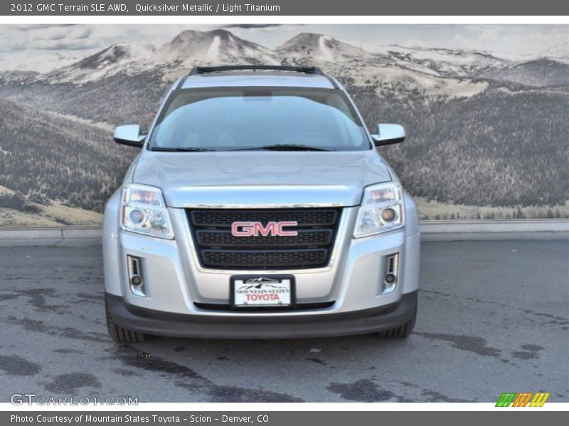 Quicksilver Metallic / Light Titanium 2012 GMC Terrain SLE AWD