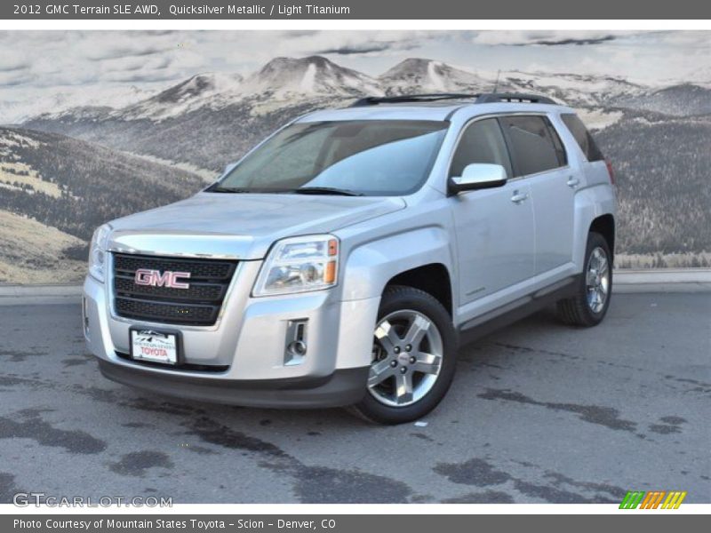 Quicksilver Metallic / Light Titanium 2012 GMC Terrain SLE AWD