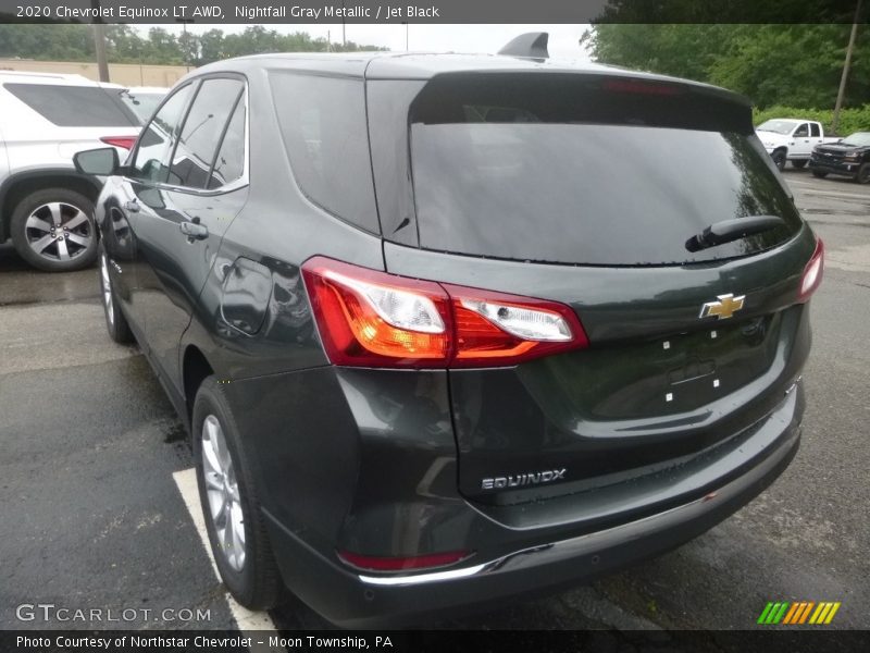 Nightfall Gray Metallic / Jet Black 2020 Chevrolet Equinox LT AWD