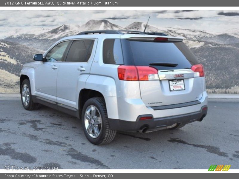 Quicksilver Metallic / Light Titanium 2012 GMC Terrain SLE AWD