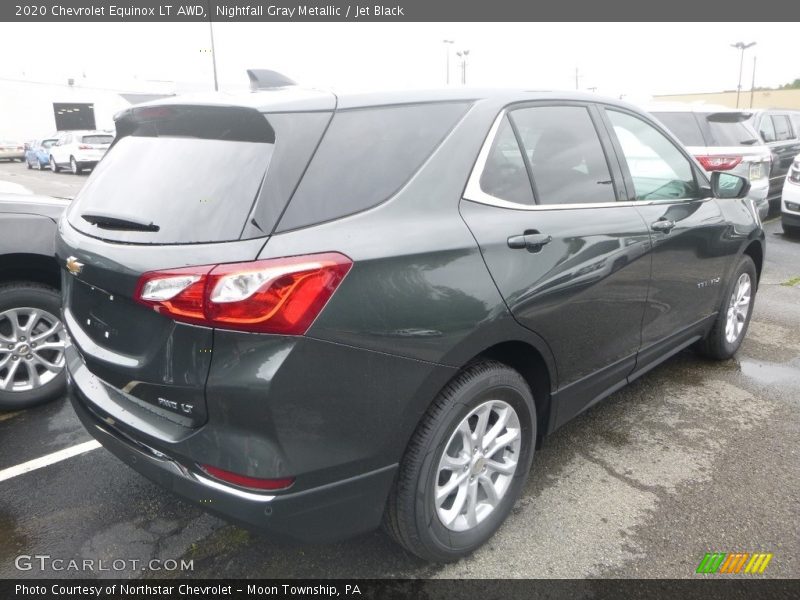 Nightfall Gray Metallic / Jet Black 2020 Chevrolet Equinox LT AWD