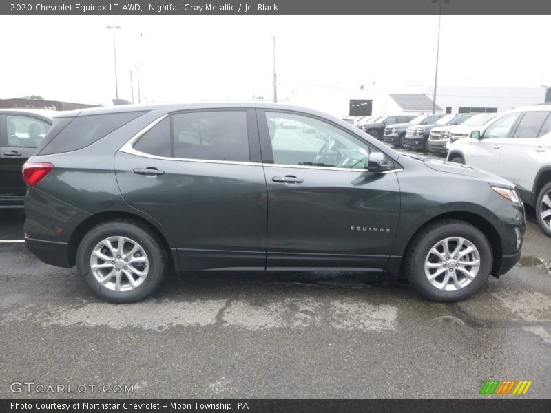 Nightfall Gray Metallic / Jet Black 2020 Chevrolet Equinox LT AWD