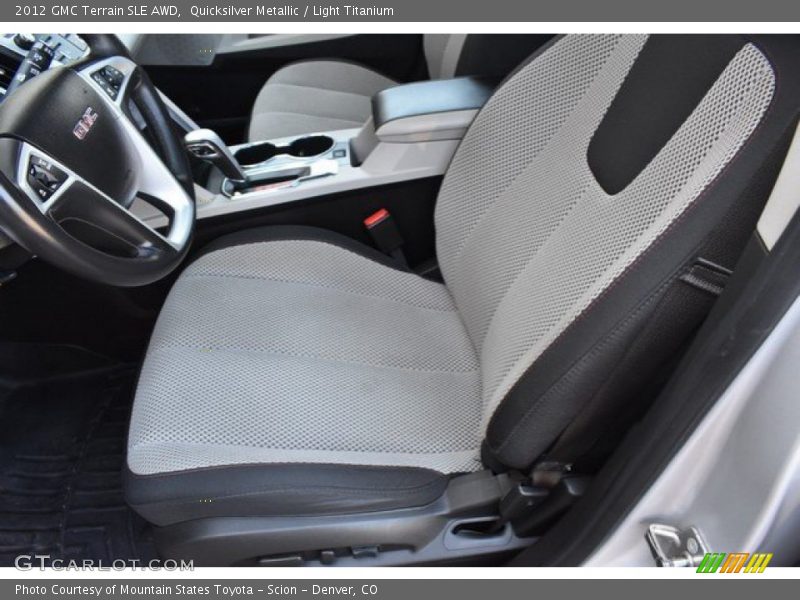Quicksilver Metallic / Light Titanium 2012 GMC Terrain SLE AWD