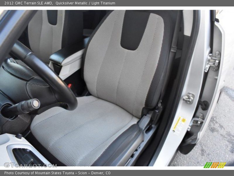 Quicksilver Metallic / Light Titanium 2012 GMC Terrain SLE AWD