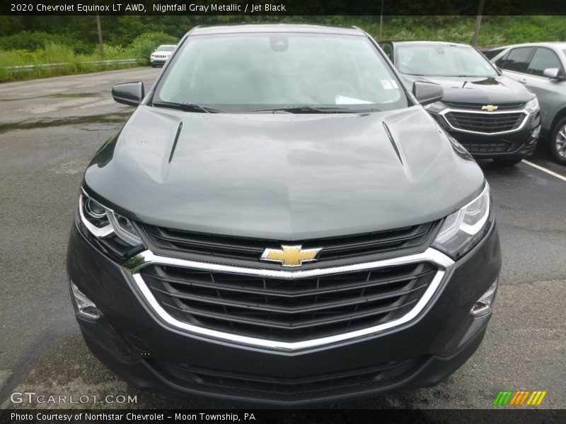 Nightfall Gray Metallic / Jet Black 2020 Chevrolet Equinox LT AWD