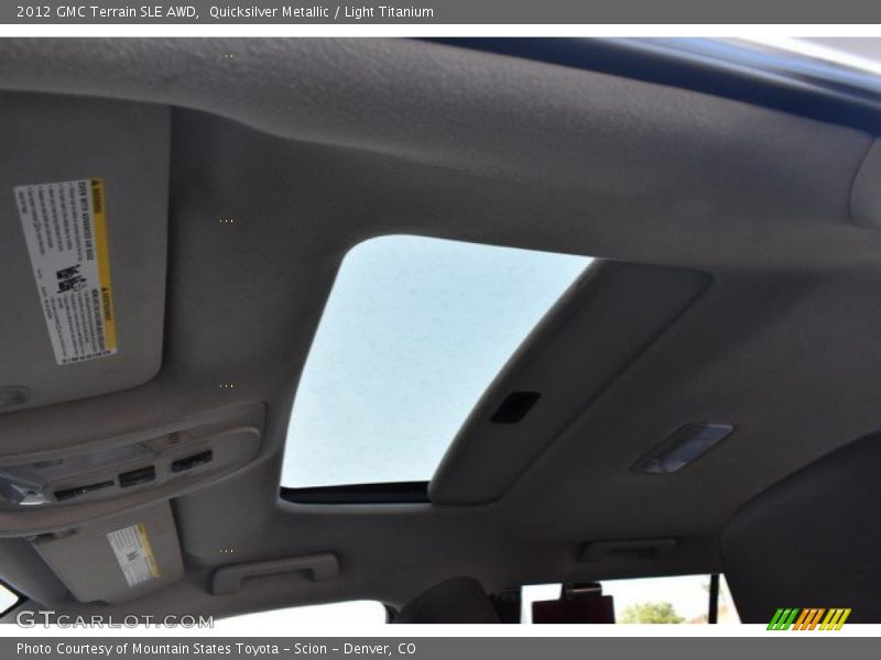Quicksilver Metallic / Light Titanium 2012 GMC Terrain SLE AWD