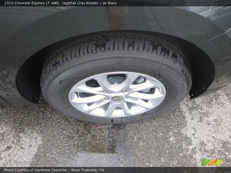 Nightfall Gray Metallic / Jet Black 2020 Chevrolet Equinox LT AWD