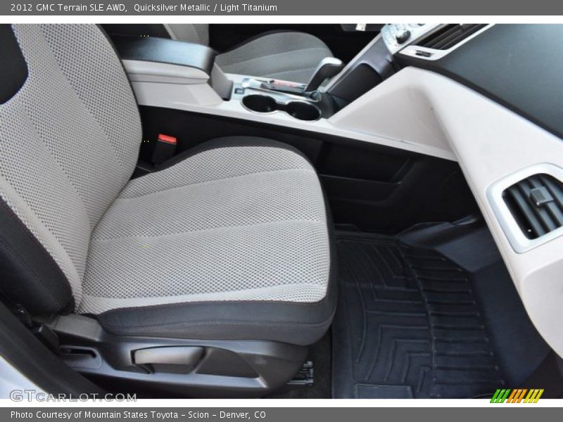 Quicksilver Metallic / Light Titanium 2012 GMC Terrain SLE AWD