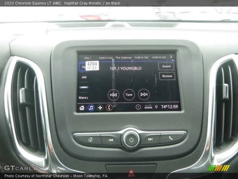 Controls of 2020 Equinox LT AWD