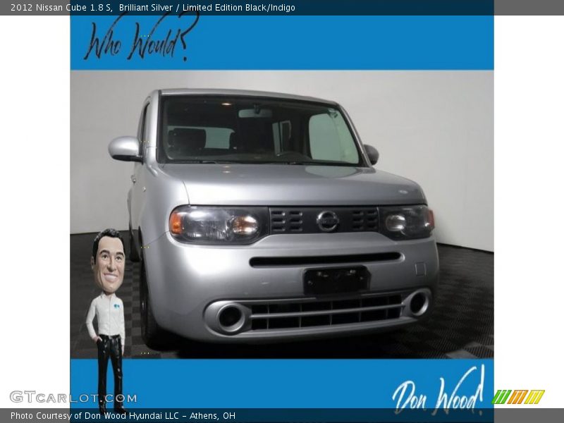 Brilliant Silver / Limited Edition Black/Indigo 2012 Nissan Cube 1.8 S
