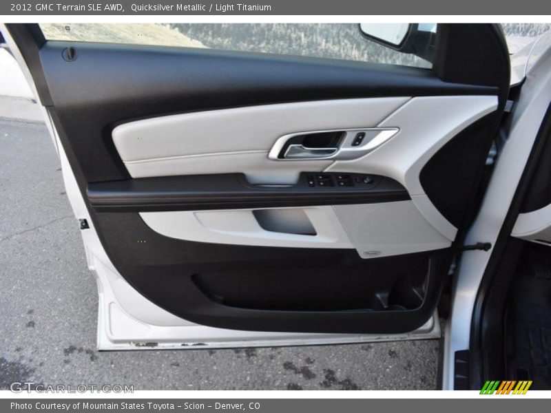 Quicksilver Metallic / Light Titanium 2012 GMC Terrain SLE AWD