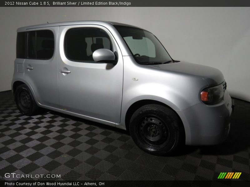 Brilliant Silver / Limited Edition Black/Indigo 2012 Nissan Cube 1.8 S