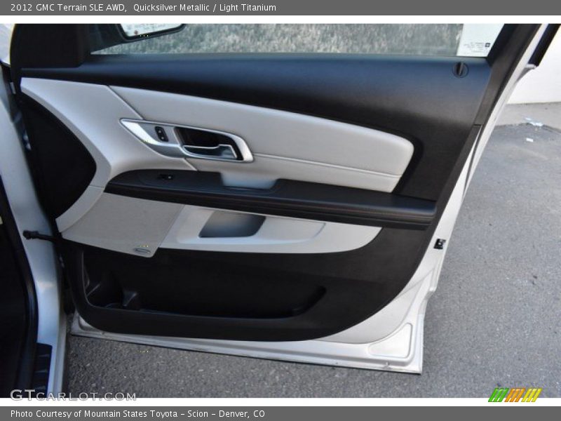 Quicksilver Metallic / Light Titanium 2012 GMC Terrain SLE AWD
