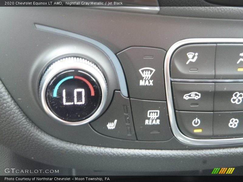 Controls of 2020 Equinox LT AWD