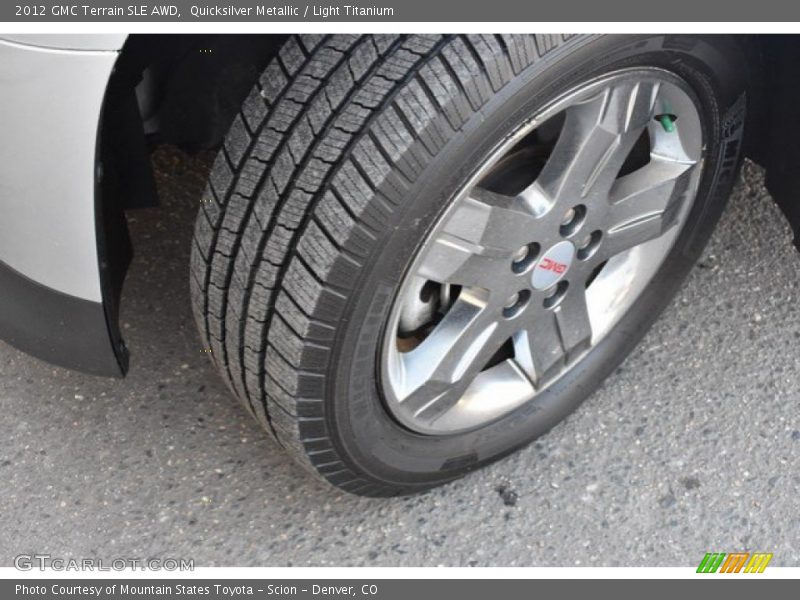 Quicksilver Metallic / Light Titanium 2012 GMC Terrain SLE AWD