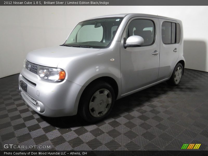 Brilliant Silver / Limited Edition Black/Indigo 2012 Nissan Cube 1.8 S