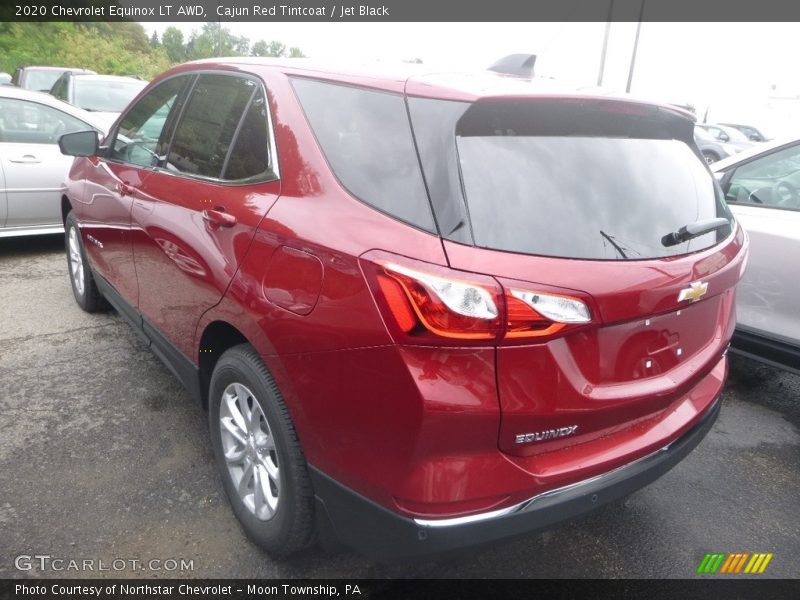 Cajun Red Tintcoat / Jet Black 2020 Chevrolet Equinox LT AWD