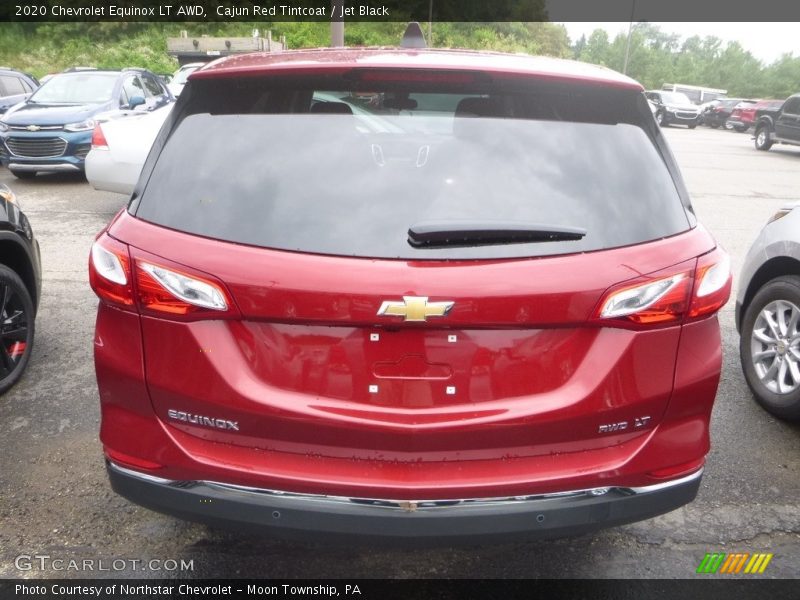 Cajun Red Tintcoat / Jet Black 2020 Chevrolet Equinox LT AWD