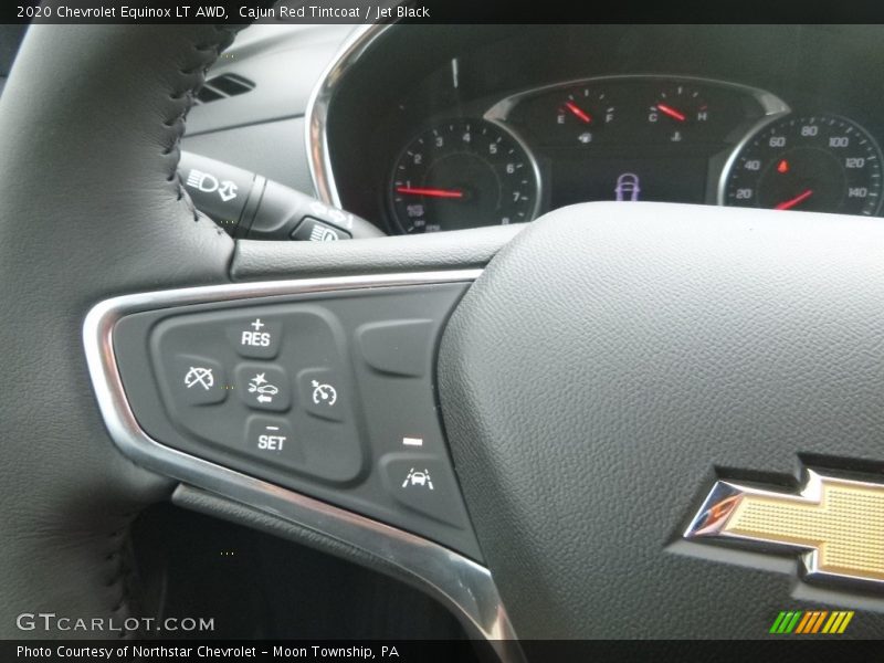 Cajun Red Tintcoat / Jet Black 2020 Chevrolet Equinox LT AWD