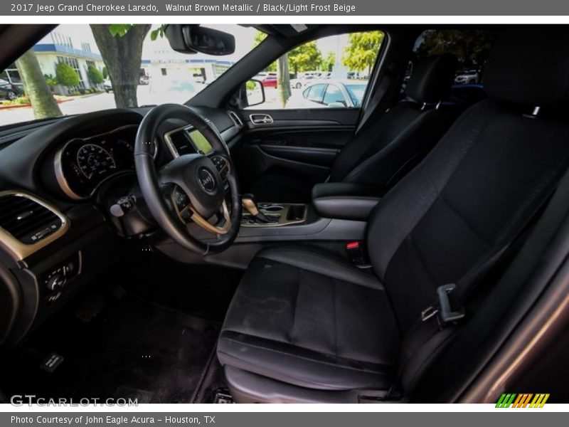 Walnut Brown Metallic / Black/Light Frost Beige 2017 Jeep Grand Cherokee Laredo