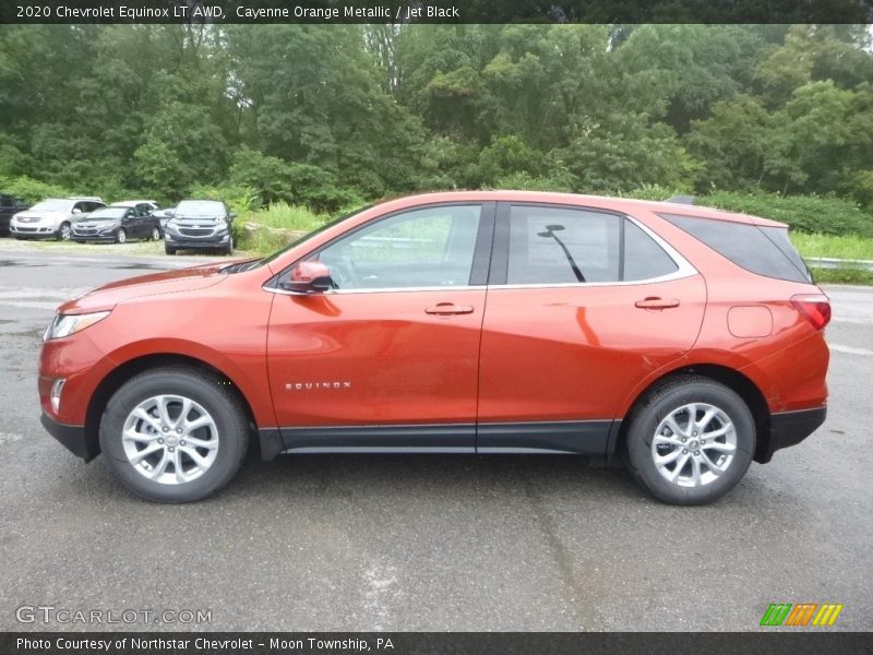  2020 Equinox LT AWD Cayenne Orange Metallic