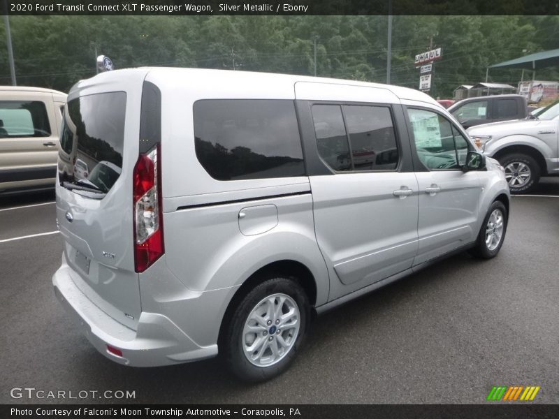 Silver Metallic / Ebony 2020 Ford Transit Connect XLT Passenger Wagon