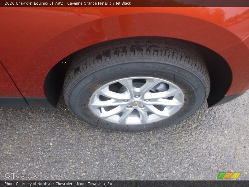 Cayenne Orange Metallic / Jet Black 2020 Chevrolet Equinox LT AWD