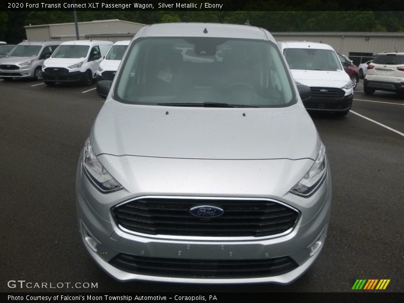 Silver Metallic / Ebony 2020 Ford Transit Connect XLT Passenger Wagon
