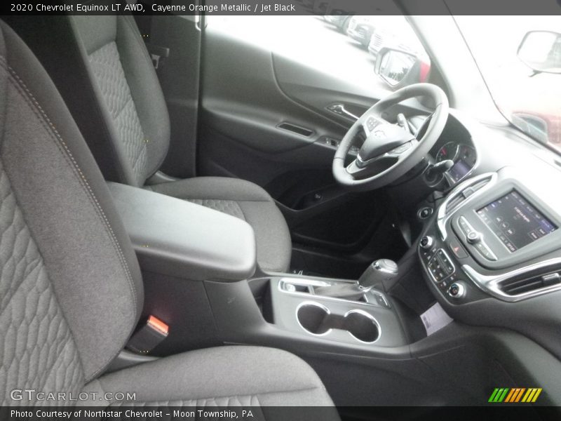 Cayenne Orange Metallic / Jet Black 2020 Chevrolet Equinox LT AWD