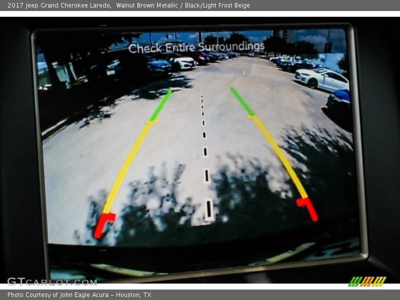 Walnut Brown Metallic / Black/Light Frost Beige 2017 Jeep Grand Cherokee Laredo