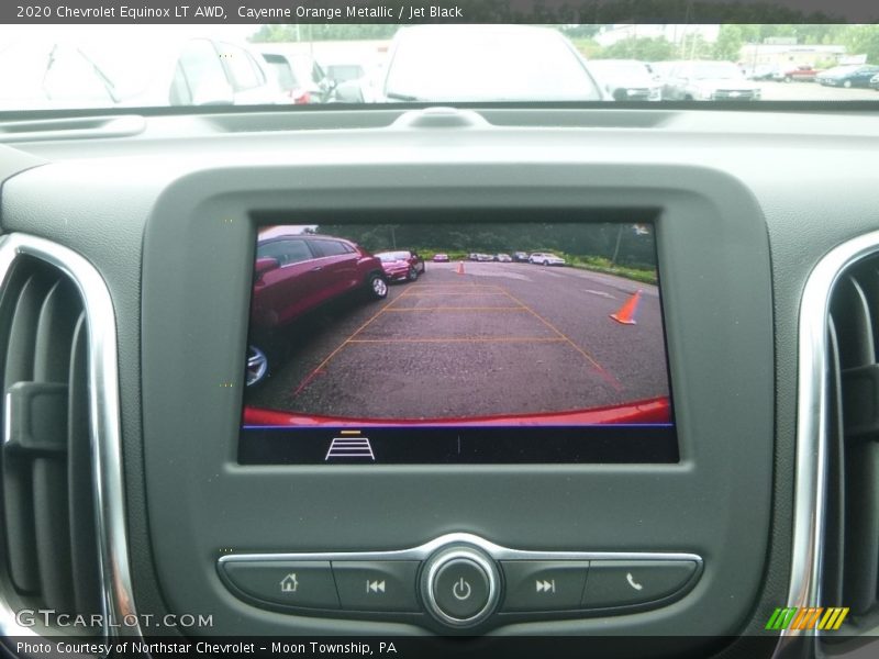 Cayenne Orange Metallic / Jet Black 2020 Chevrolet Equinox LT AWD