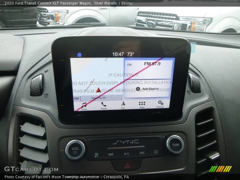 Navigation of 2020 Transit Connect XLT Passenger Wagon