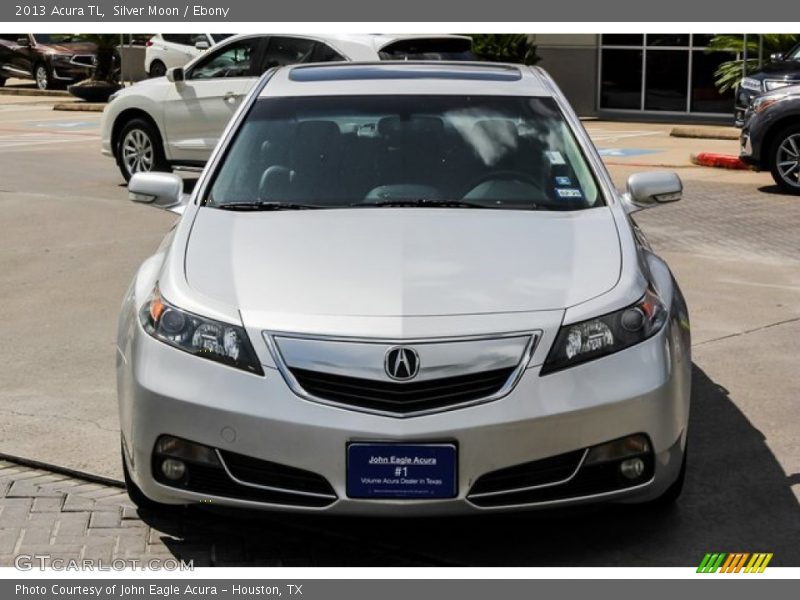 Silver Moon / Ebony 2013 Acura TL