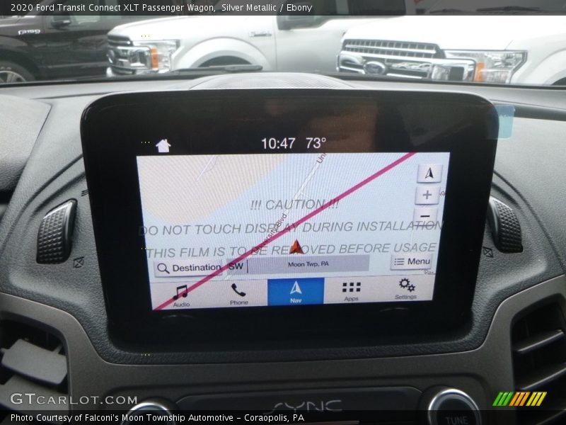 Navigation of 2020 Transit Connect XLT Passenger Wagon