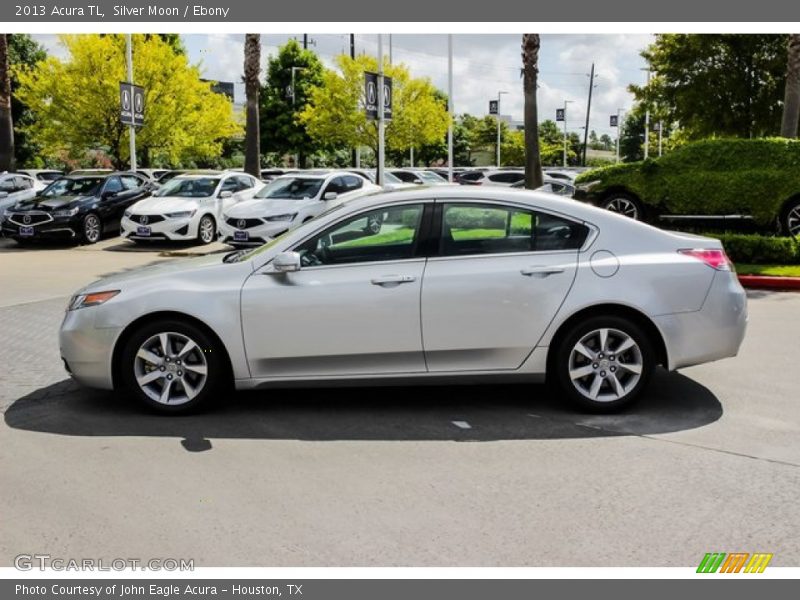 Silver Moon / Ebony 2013 Acura TL