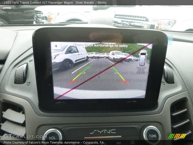 Silver Metallic / Ebony 2020 Ford Transit Connect XLT Passenger Wagon