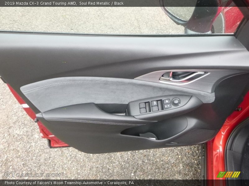 Soul Red Metallic / Black 2019 Mazda CX-3 Grand Touring AWD