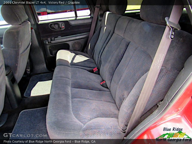 Victory Red / Graphite 2001 Chevrolet Blazer LT 4x4