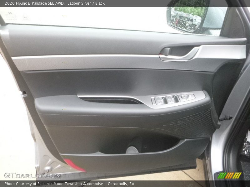 Lagoon Silver / Black 2020 Hyundai Palisade SEL AWD