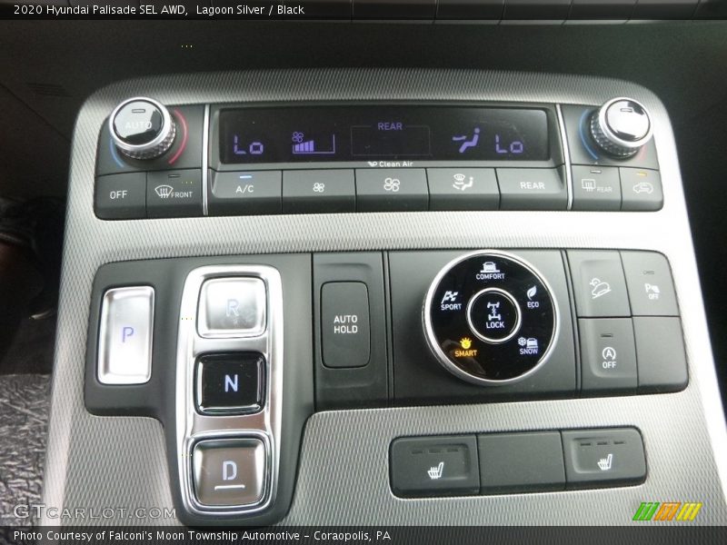 Controls of 2020 Palisade SEL AWD