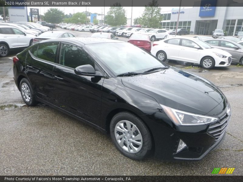 Phantom Black / Black 2020 Hyundai Elantra SE