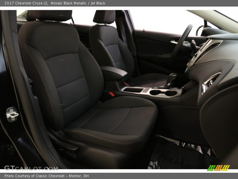 Mosaic Black Metallic / Jet Black 2017 Chevrolet Cruze LS