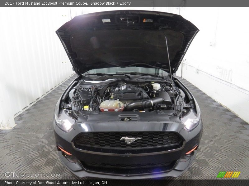 Shadow Black / Ebony 2017 Ford Mustang EcoBoost Premium Coupe