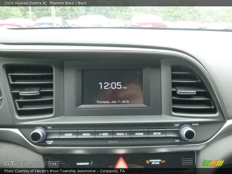 Phantom Black / Black 2020 Hyundai Elantra SE