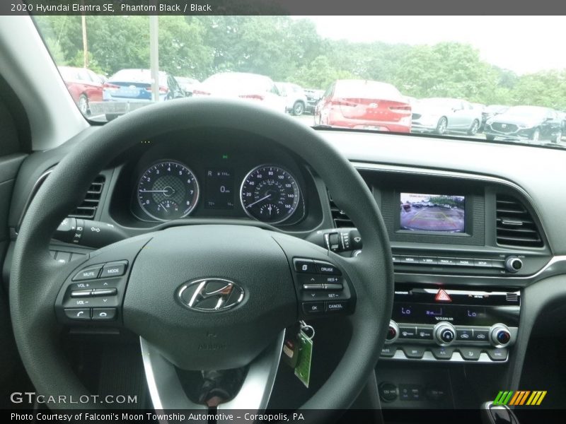 Phantom Black / Black 2020 Hyundai Elantra SE