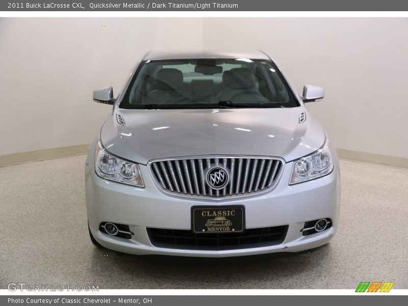 Quicksilver Metallic / Dark Titanium/Light Titanium 2011 Buick LaCrosse CXL