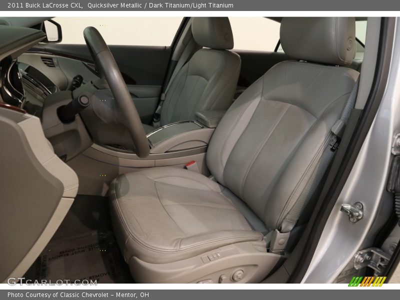 Quicksilver Metallic / Dark Titanium/Light Titanium 2011 Buick LaCrosse CXL