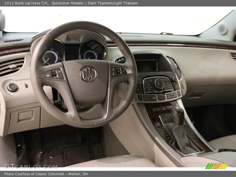 Quicksilver Metallic / Dark Titanium/Light Titanium 2011 Buick LaCrosse CXL